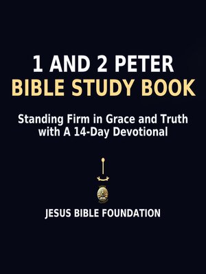 cover image of 1 and 2 Peter Bible Study Book
